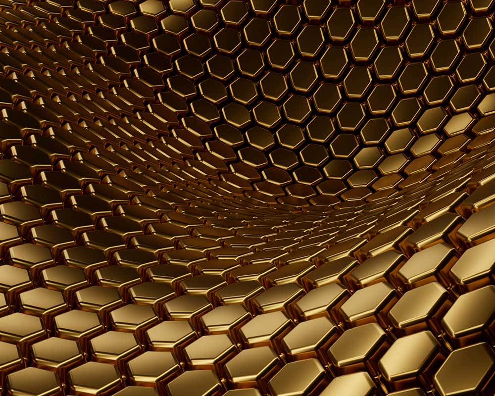 gold-graphen